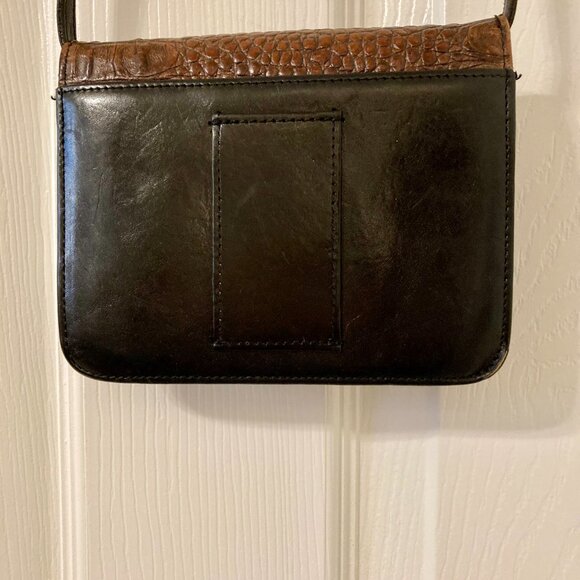Great Condition, BRAHMIN, Jane in Pecan Melbourne, Crossbody Bag or Clutch - Picture 3 of 7